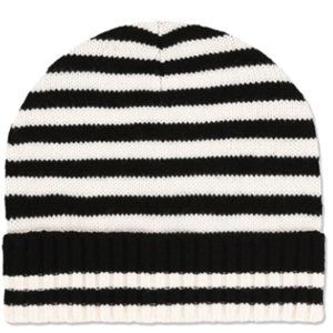 Marimekko x Uniqlo B/W striped Hat. NWT